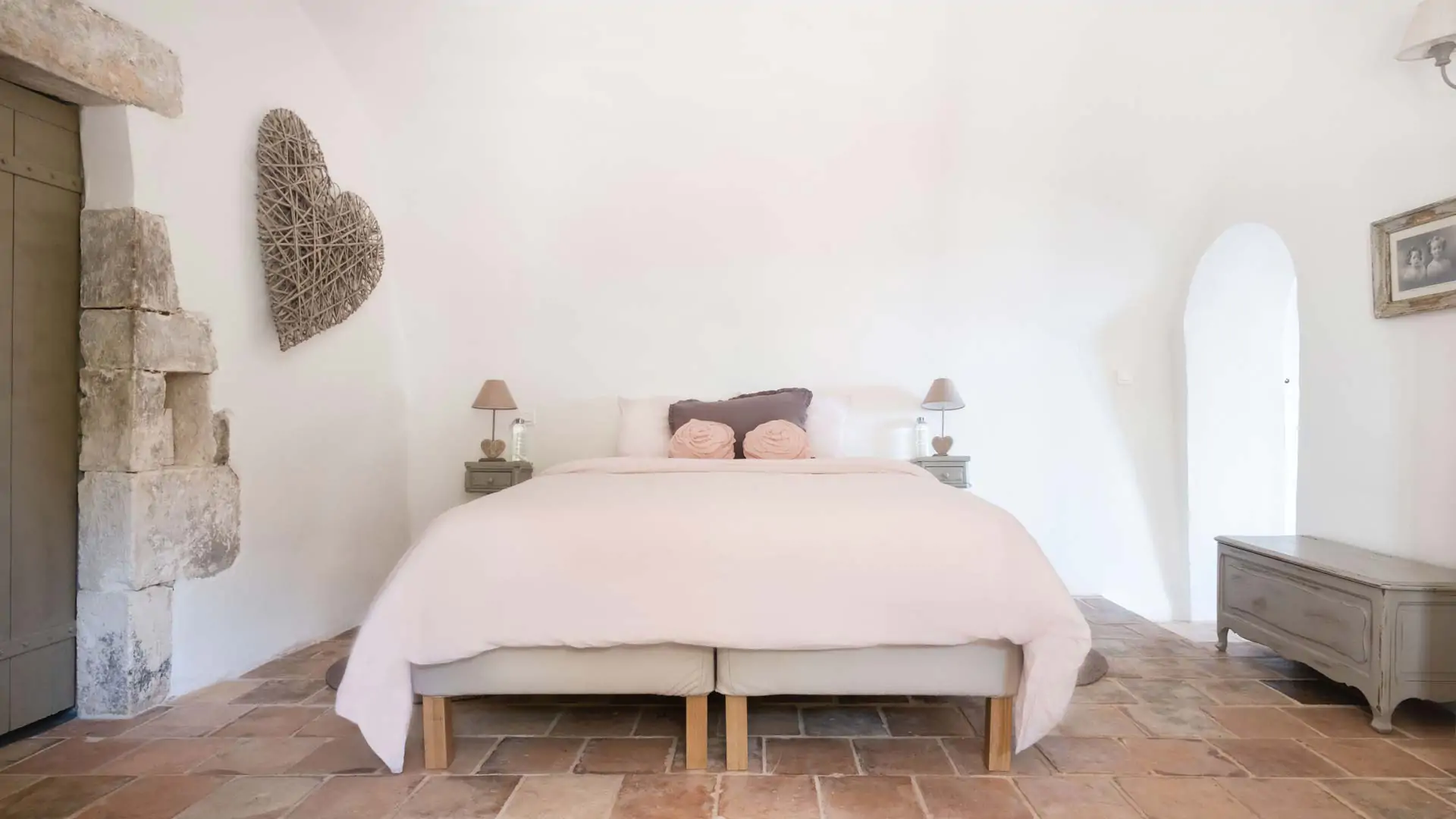 Une maison de vacances de location en duplex avec jardin privé