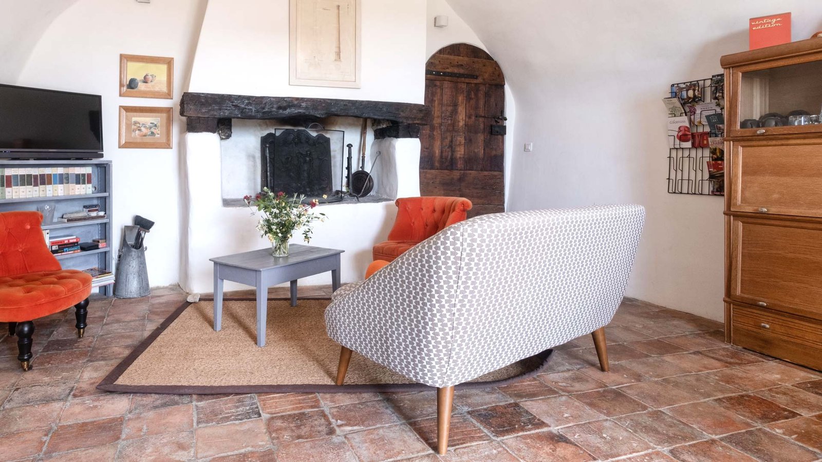 RempartsSalon2 Chambre d'hôtes de caractère près d'Uzès